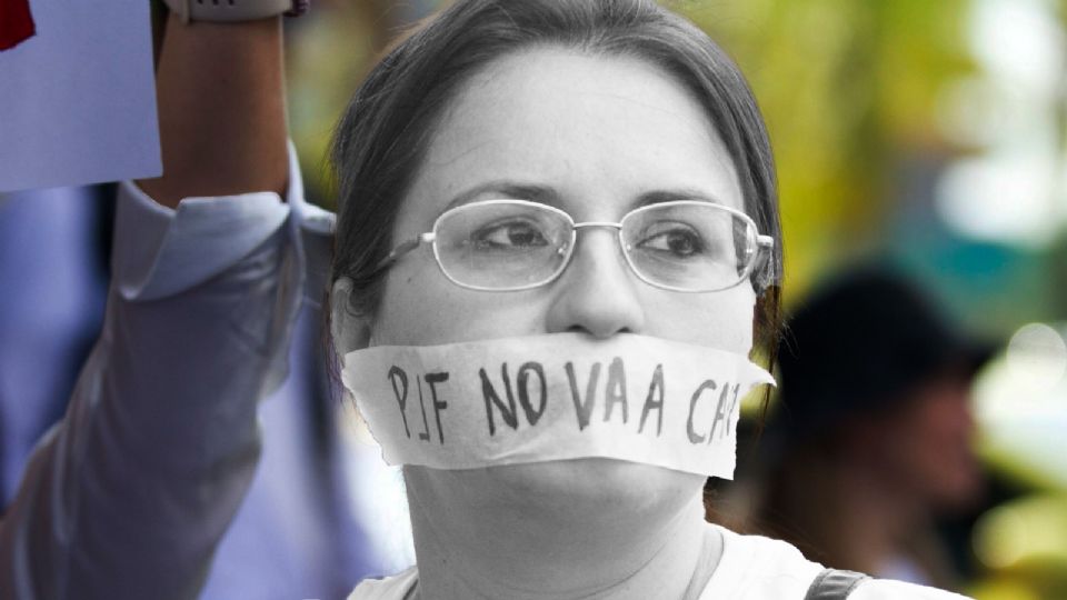 Protesta contra la Reforma al Poder Judicial.