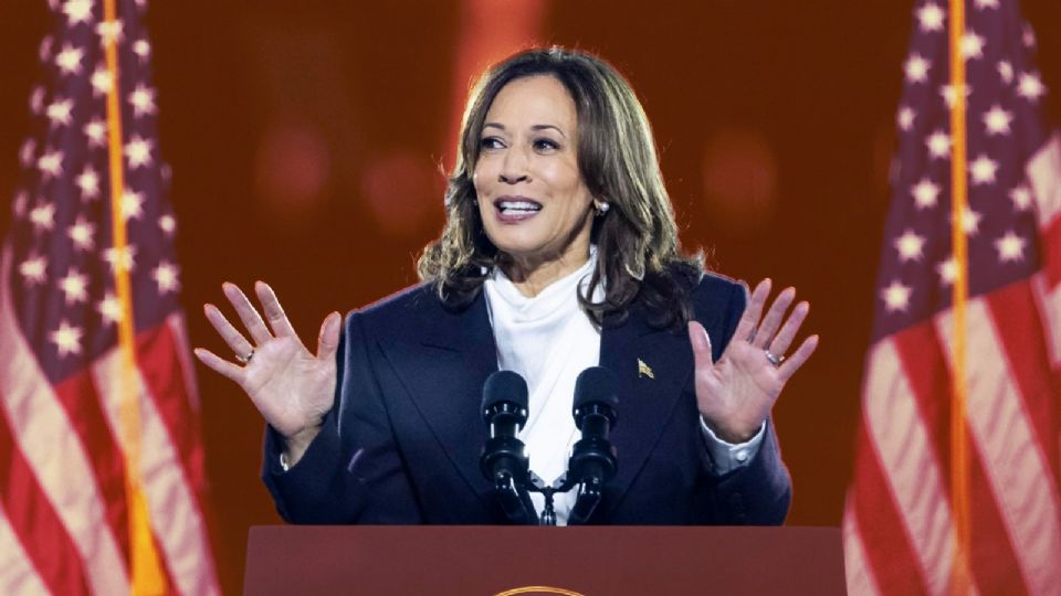 Kamala Harris, vicepresidenta de EU.