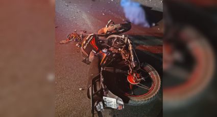 Accidente en motocicleta deja a un menor sin vida en Camino a Villa de Santiago