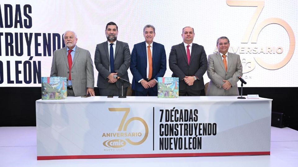 En el marco del 70 aniversario de la Delegación Nuevo León de la Cámara Mexicana de la Industria de la Construcción, se editó el libro “Siete Décadas Construyendo Nuevo León”.