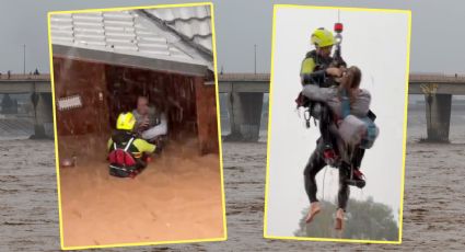 Inundaciones en Valencia: así rescataron a una mujer con sus perros y gatos tras la DANA