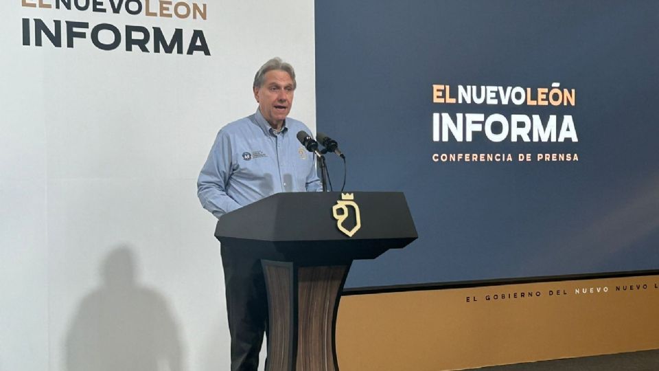 El titular de Agua y Drenaje de Monterrey, Juan Ignacio Barragán, anunció la nueva fecha del programa.