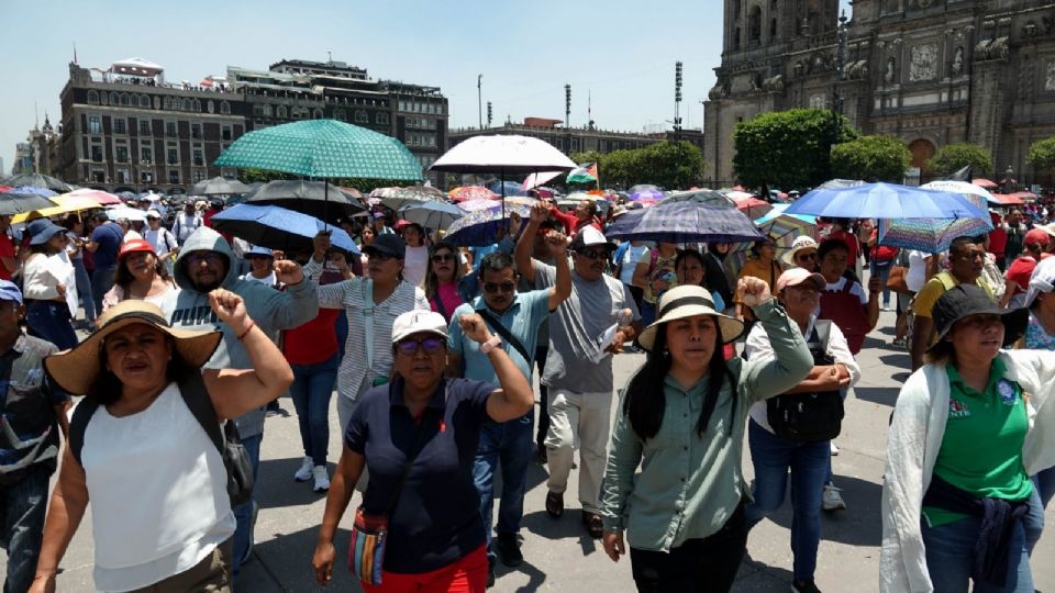 La reforma educativa busca ser abrogada por la CNTE.