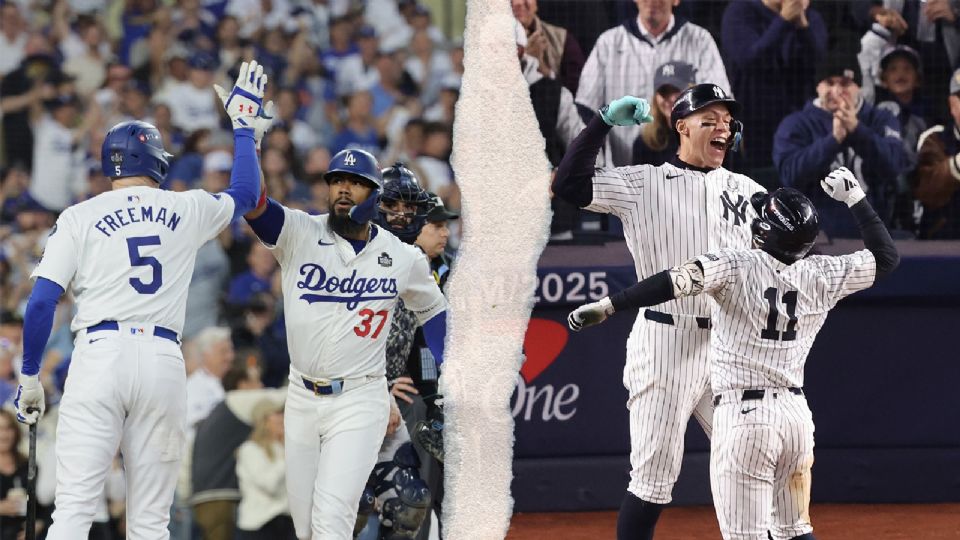 El juego 5 de la Serie Mundial será entre los Yankees y los Dodgers.