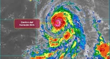 ¿Afectará el fenómeno tropical Kirk en México?