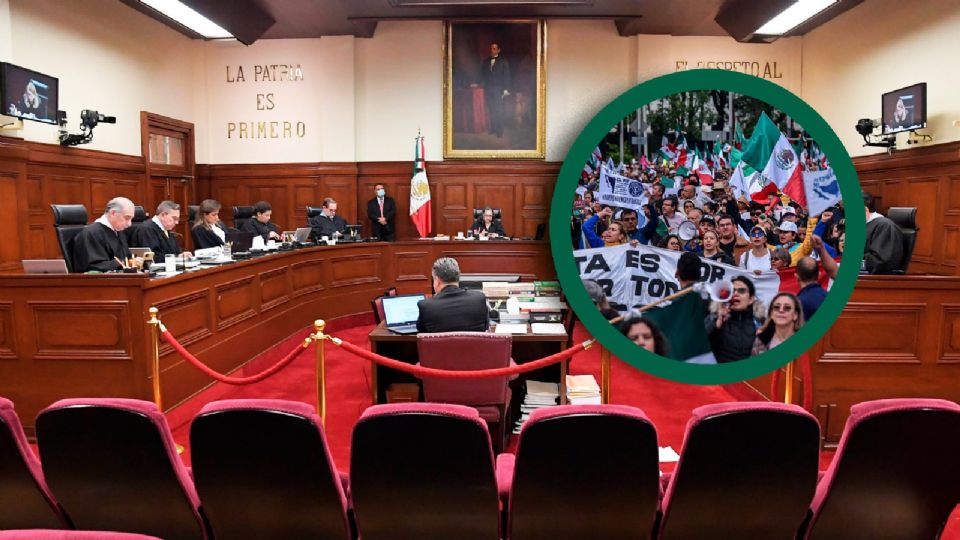 Reforma Judicial que fue suspendida en las 32 entidades.