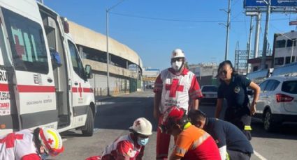 Muere hombre de la tercera edad atropellado en el centro de Monterrey