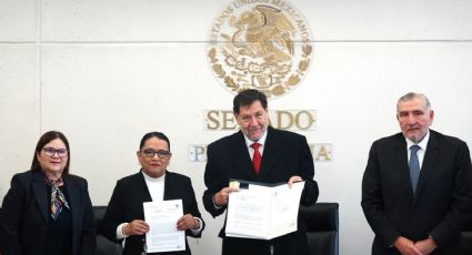 Senado recibe iniciativa de Sheinbaum para regular el proceso de elección de jueces y magistrados