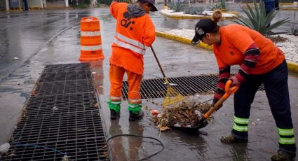 Monterrey retira 43.5 toneladas de basura en registros pluviales para prevenir inundaciones