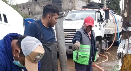 Siguen trabajos en zonas afectadas por lluvias en Xochimilco y Milpa Alta