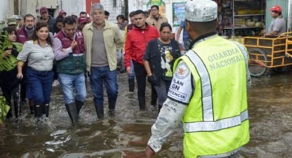 Comienza el censo de apoyo a afectados por lluvias en Xochimilco, informa Clara Brugada