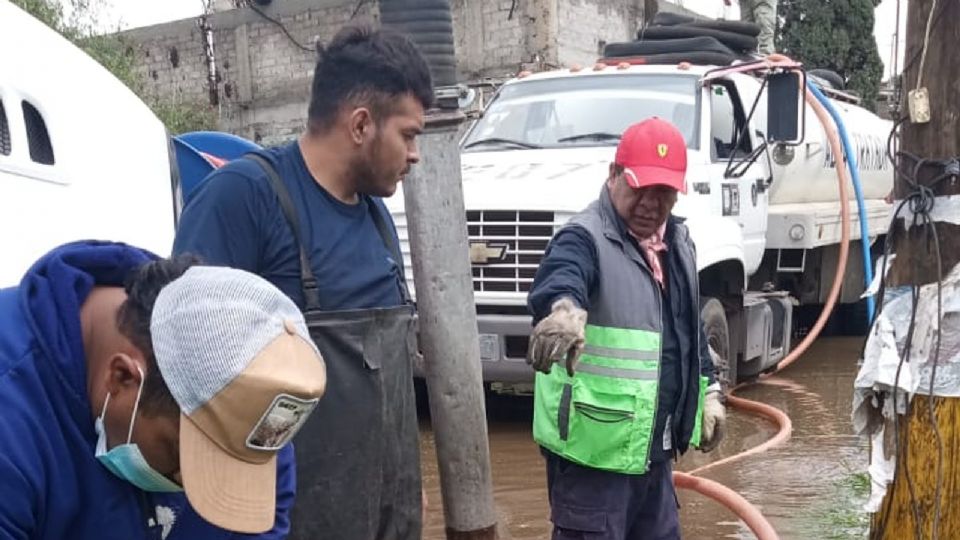 Siguen trabajos en Milpa Alta.