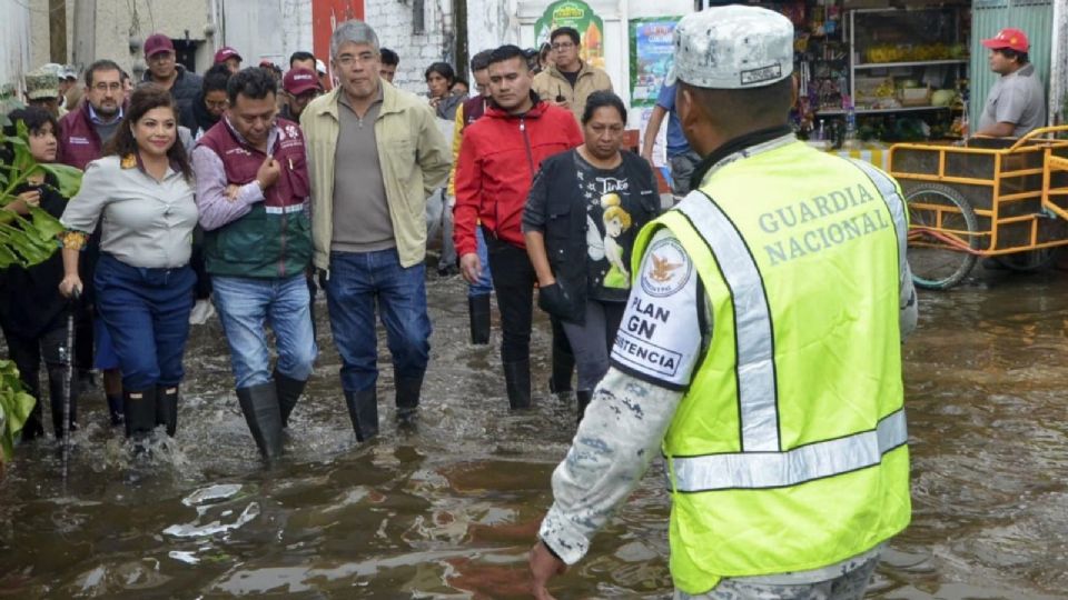 La jefa de gobierno visitó la alcaldía Xochimilco.