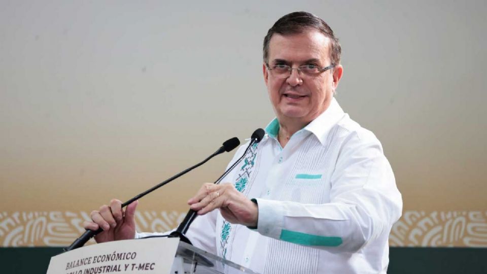 Marcelo Ebrard señala que tiene la misión en la secretaría de revisar el TMEC para hacerlo mejor, acelerar y aprovechar el nearshoring.