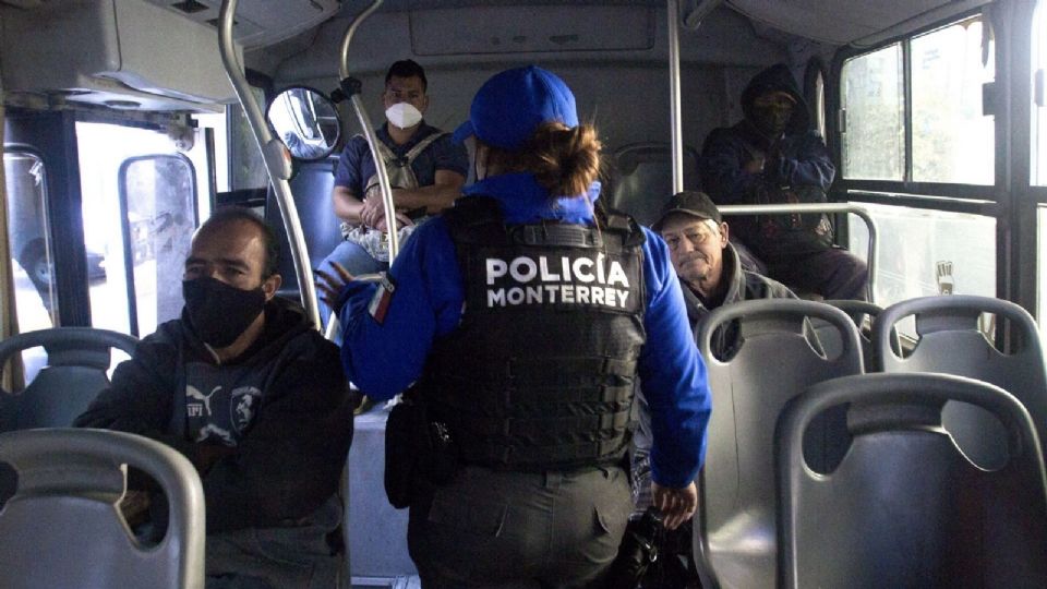 La Policía de Monterrey realizará nuevos operativos de seguridad con inspecciones a camiones.