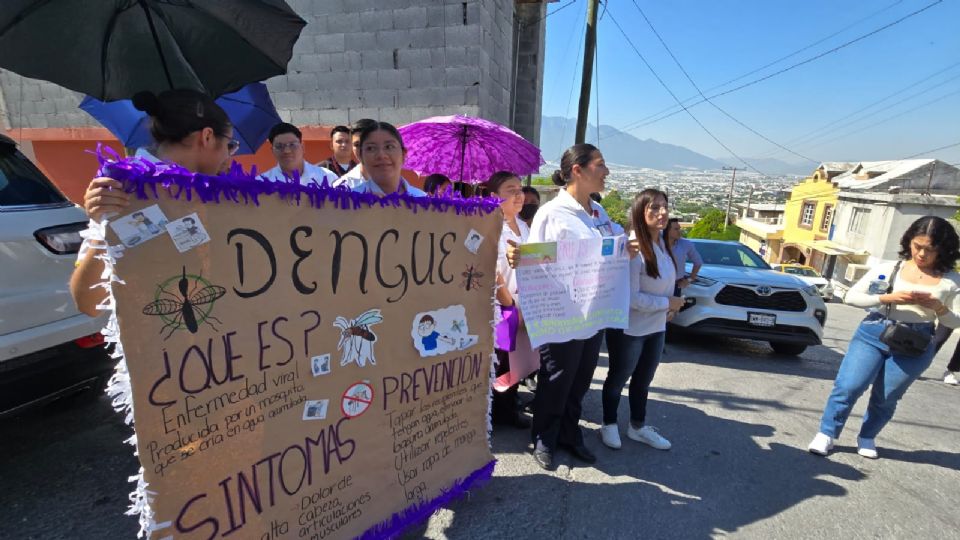 Aumento de casos de dengue en Monterrey