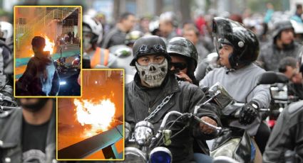 Rodada del Terror 2024: moto se encienda en pleno evento | VIDEO