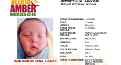 Se activa Alerta Amber Nacional por bebé sustraído en Escobedo