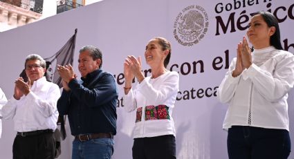 Da Sheinbaum espaldarazo a David Monreal, gobernador de Zacatecas