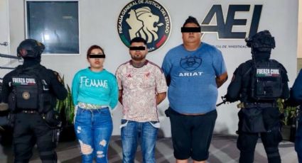 Capturan en Juárez, Nuevo León, a tres presuntos miembros de presunto grupo criminal nacional