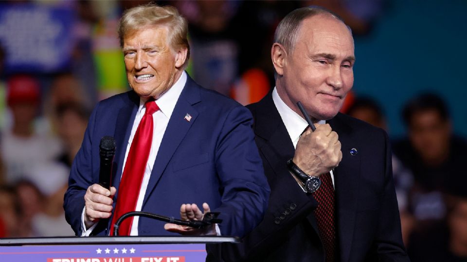 Donald Trump conversó con su homólogo ruso Vladímir Putin, tras vencer a Kamala Harris en las elecciones presidenciales.