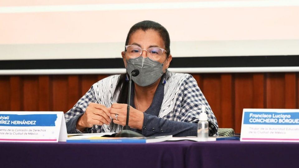 Nashieli Ramírez, presidenta de la CDHCM.