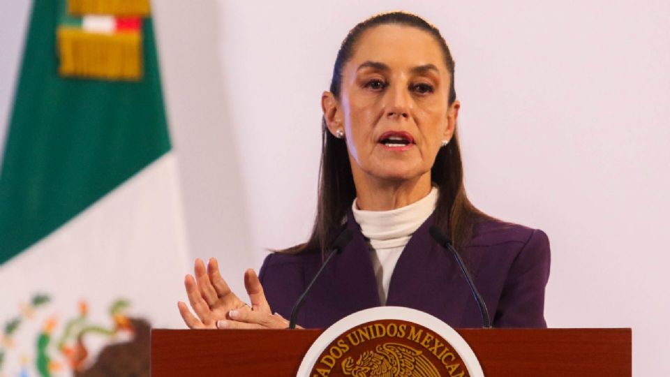 Claudia Sheinbaum Pardo, presidenta de México.