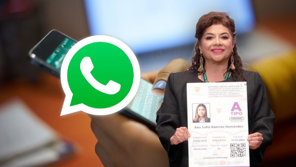 Cómo agendar una cita vía WhatsApp para tramitar la licencia de conducir permanente.