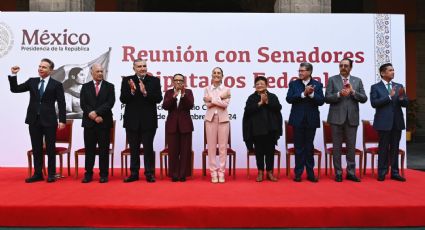 Aplaude Sheinbaum trabajo de diputados y senadores de Morena