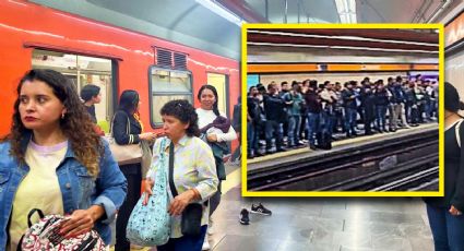 Metro CDMX: Colapsa Línea 7; reportan falta de trenes y alta afluencia | VIDEO