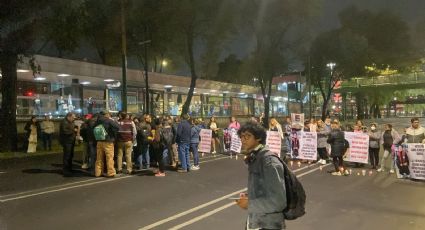 Bloquean Calzada de Tlalpan por un homicidio, en el que la sentencia sigue pendiente