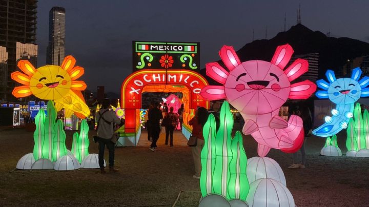 Luztopía 2024 ilumina a San Pedro con su 'Navidad Mexicana'