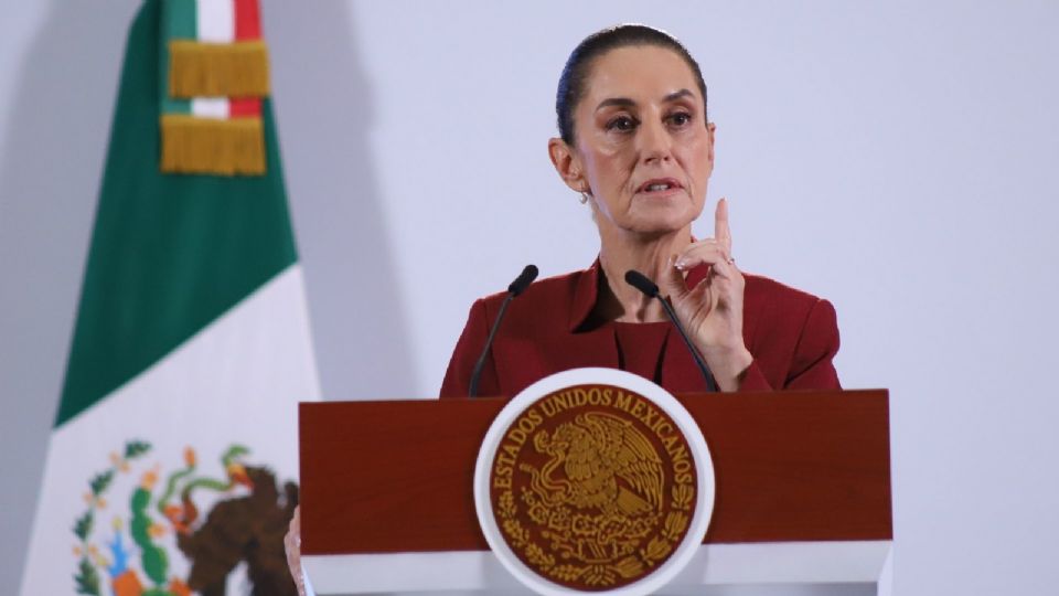 Claudia Sheinbaum Pardo, presidenta de México.