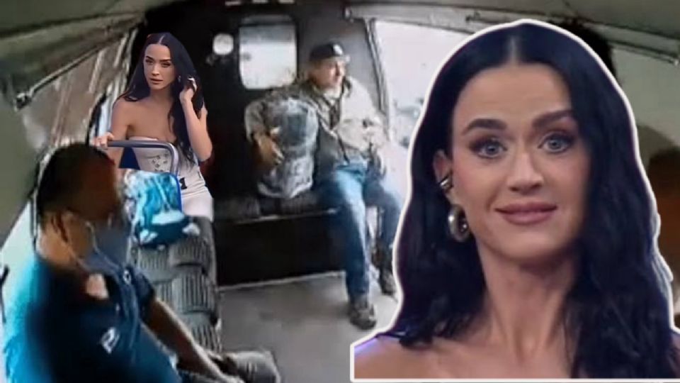 Katy Perry fue vista en un microbús durante su visita a Ciudad de México, por lo que los internautas no desaprovecharon la oportunidad.