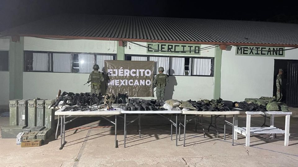 En el estado hay presencia de 10 mil 919 efectivos del Ejército, Fuerza Aérea y Guardia Nacional, así como 8 aeronaves.