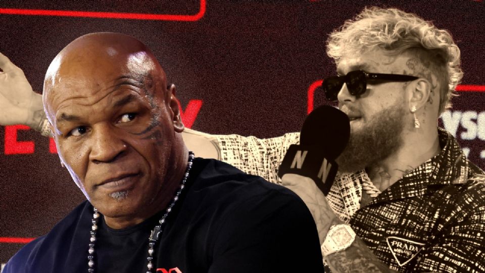 Mike Tyson abofeteó a Jake Paul en la ceremonia de pesaje.