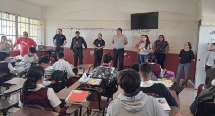 Realiza Proxpol operativo mochila en escuela de Escobedo