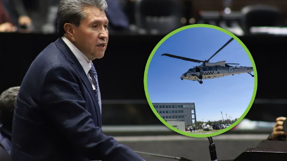 Ricardo Monreal asegura que el uso de helicópteros privados no son con cargo al erario público.