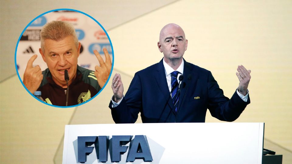 Este es el mensaje que le manda Infantino al 'Vasco' Aguirre.