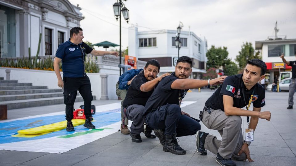 Capacitación a elementos de Protección Civil de Guadalupe