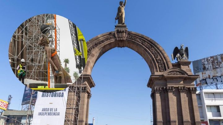 ¿En que año fue inaugurado el Arco de la Independencia en Monterrey?