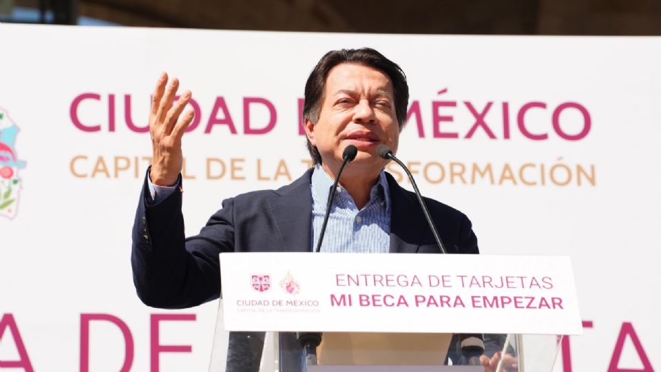 El secretario de Educación Pública, Mario Delgado Carrillo deseó a la Presidenta Claudia Sheinbaum Pardo que está ahora en el G20 en Brasil, que le vaya bien en favor de México.