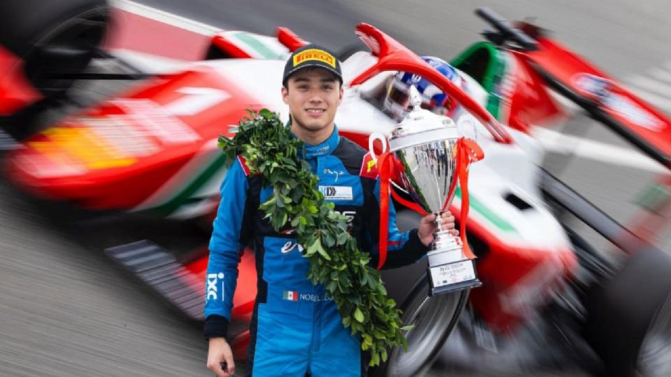 El piloto mexicano Noel León sigue haciendo historia y sueña con ser como Checo Pérez