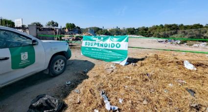 Clausuran dos tiraderos de basura cerca del río Santa Catarina