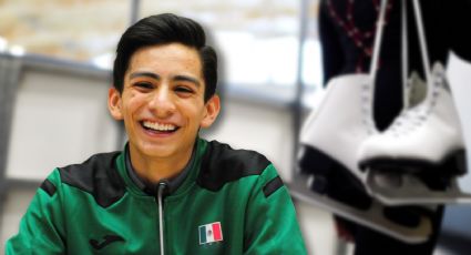 Donovan Carrillo, patinador artístico mexicano, festeja su cumpleaños con una medalla