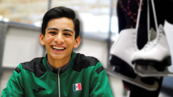 Donovan Carrillo, patinador artístico mexicano, festeja su cumpleaños con una medalla