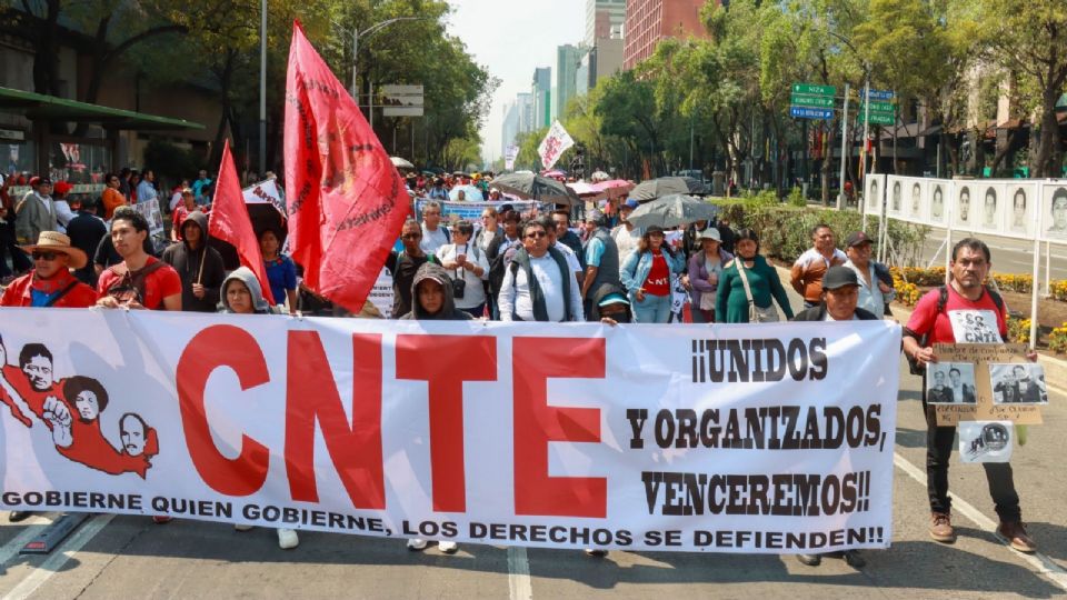 CNTE acuerda instalación de una mesa de trabajo.