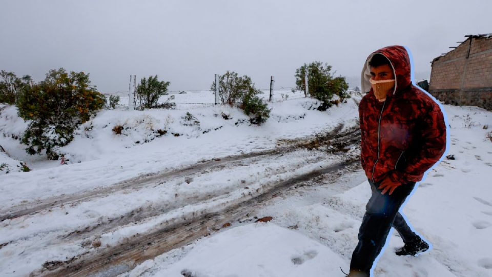 En algunos estados de la República Mexicana además de las bajas temperaturas se esperan lluvias fuertes.