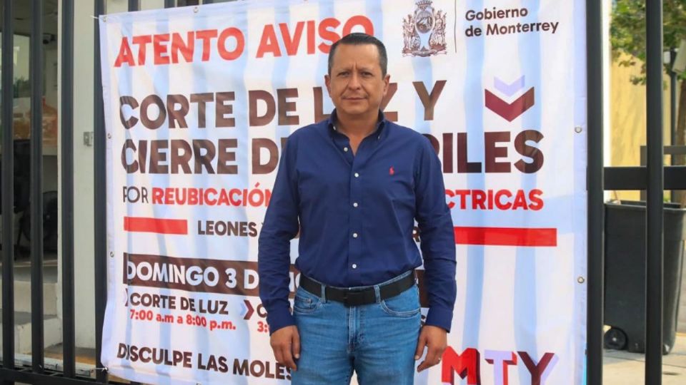 Nazario Pineda Osorio, Secretario de Infraestructura Sostenible en Monterrey.