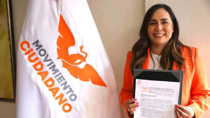 Se registra Jessica Ortega para presidir Consejo Nacional de Movimiento Ciudadano